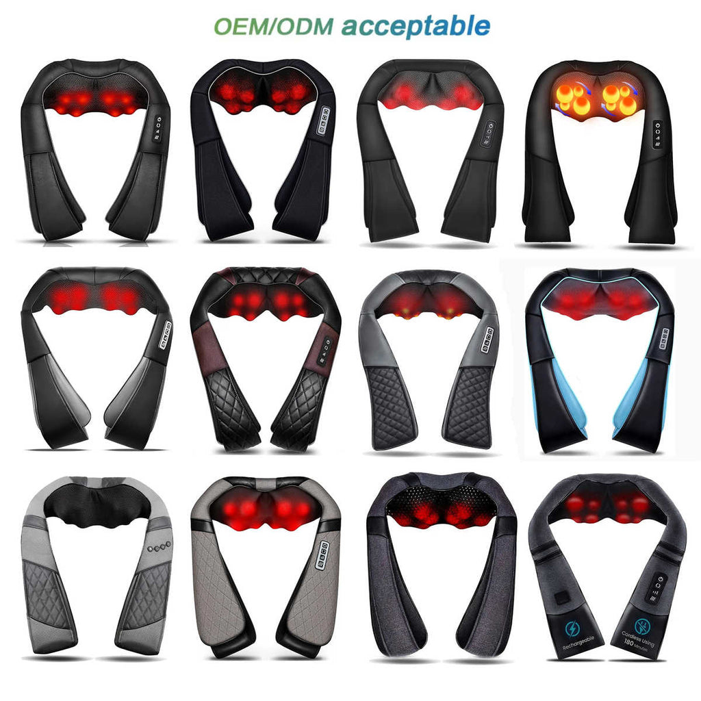 NAVILLERA® Smart NeckPro 360 Isıtmalı Yoğurma Masaj Aleti
